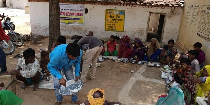 Community kitchen in Kodiya