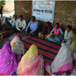 Self Help Group Meeting at Sonepura village of Bundelkhand region