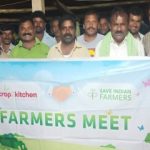 Farmers meeting to discuss advantages of organic farming