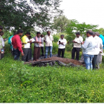 Organic FPO farmers exposure visit to Shri Chandrashekar farm, Dobaspet