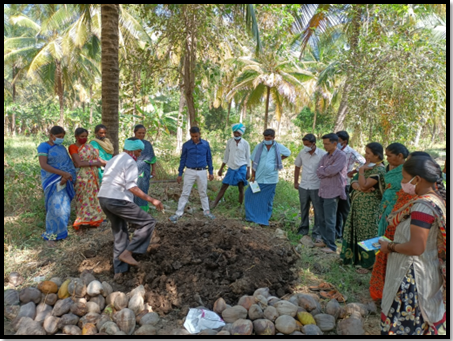 Enriched Composting demonstration program for SIF Organic farmers