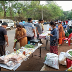 Marketing of organic produce on Sunday (Every Sunday day) Tumkur City.