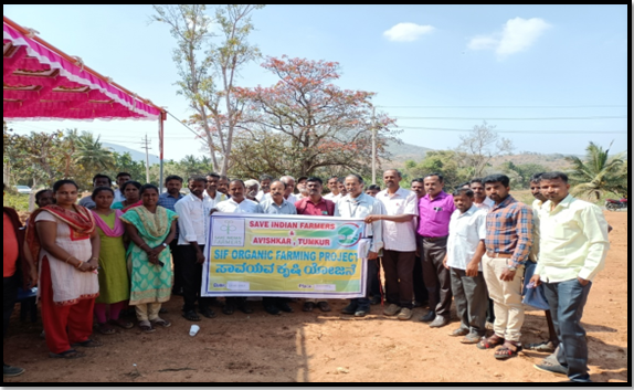 Beekeeping training program for Organic FPO share holders at Anupanahalli village, Tumkur taluka of Tumkur district