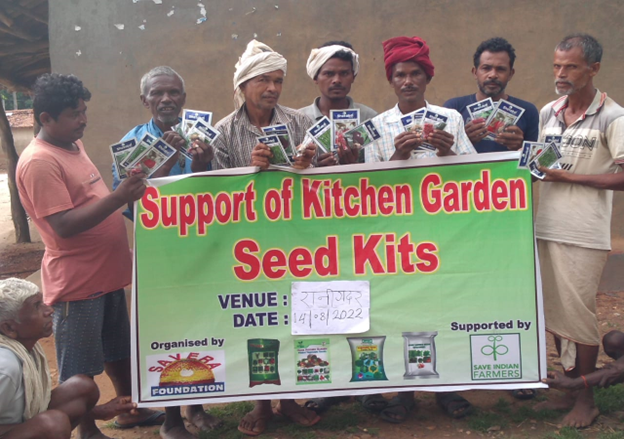 Support of Kitchen Garden seed Kit