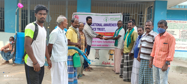 Distribution of Bio Fertilizers to 30 farmers