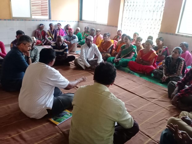 Gramsabha at Kasrud after the successfully implementation of project ‘Umed’