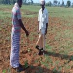 Lingasamudram K.Krishnaiah farmer field visit